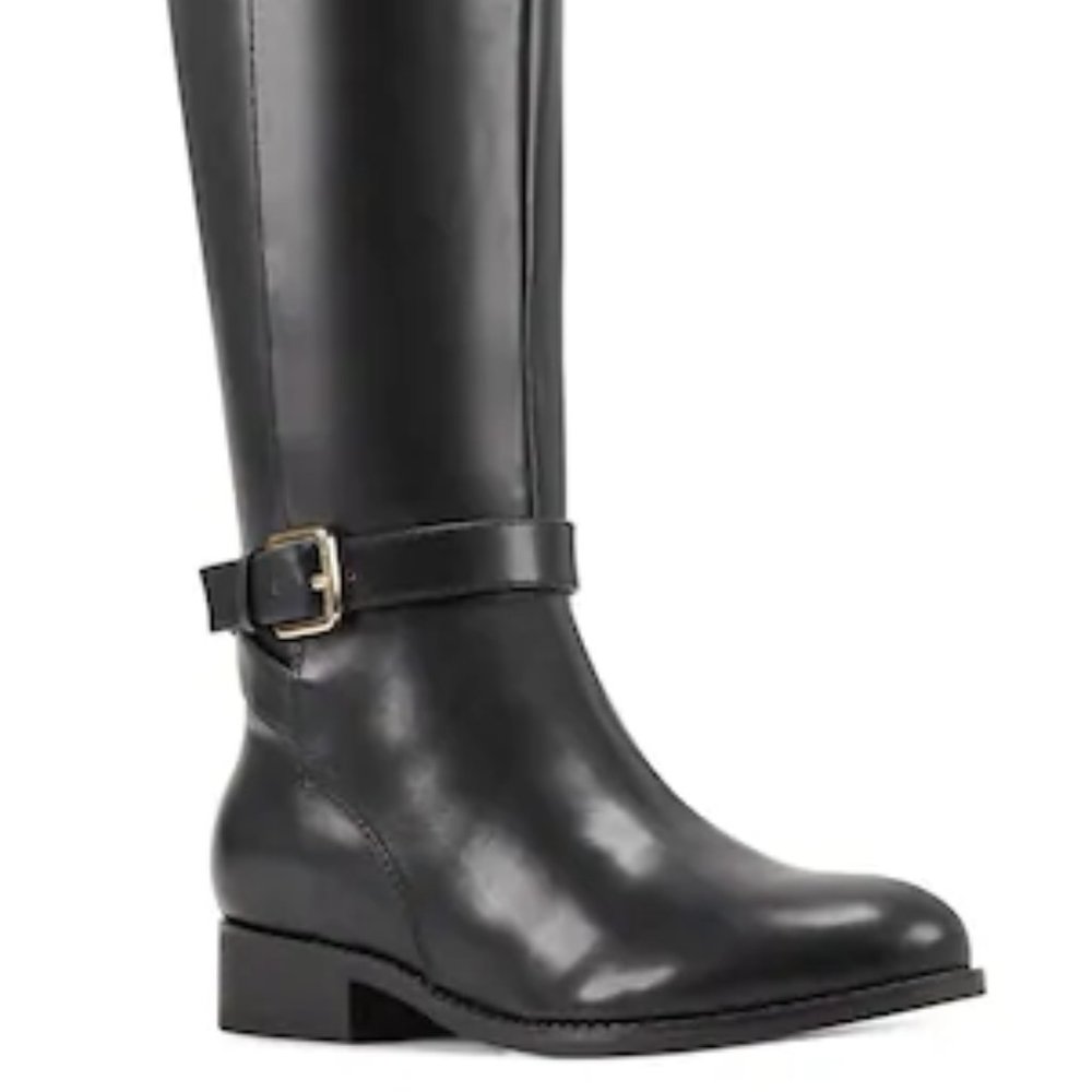 Riding Boots NINE WEST Low Heel Leather NEW BNIB - Picture 3 of 6